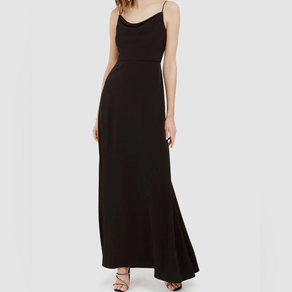 Adrianna Papell Elegant Black Gown